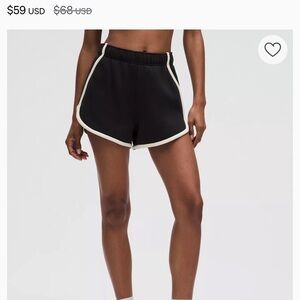 lululemon athletica Black Athletic Shorts
